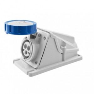 16A 2P+E 230V 90D Socket Outlet IP67 6H
