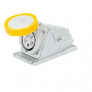 32A 3P+E 110V 90D Switched Socket Outlet IP67 4H