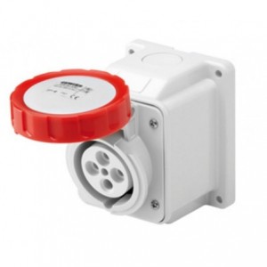 32A 3P+E 400V 10D Socket Outlet IP67 3H