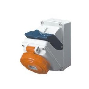 16A 3P+E 110V Combibloc W/BOTTOM IP55 4H