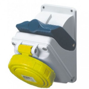 32A 3P+E 110V Combibloc N/BOTTOM IP55 4H
