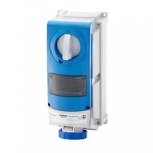 16A 230V 2P+E Sw Socket Outlet IP66