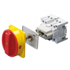 Isolator 3P 32A with Red and Yellow Handle