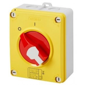 3P 16A Red/Yellow Handheld Isolator IP69