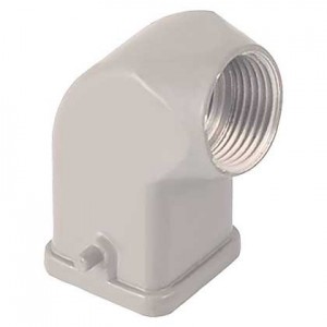 Angled Plastic Hood M20 for 3 & 4 Pin Connectors