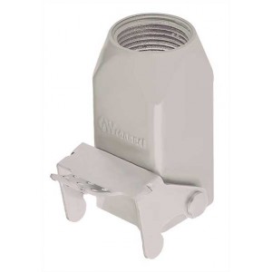 Straight Plastic Hood with Levers M20 for 3 and 4 Pin Connectors