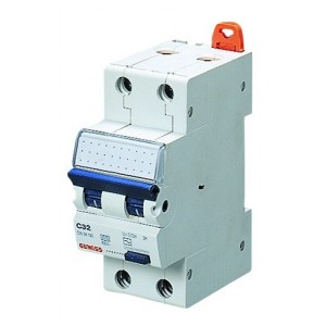 2P 16A 30mA 6kA RCBO With Overload 2M
