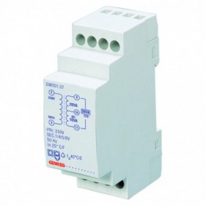 Transform.res.sc 15VA Primary 230V Secondary 24V