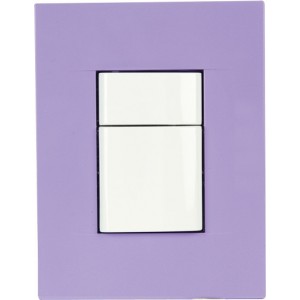 Chorus Geo Amethyst Purple 2 Lever 1P 16A