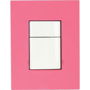 Chorus Geo Sapphire Pink 2 Lever 1P 16A