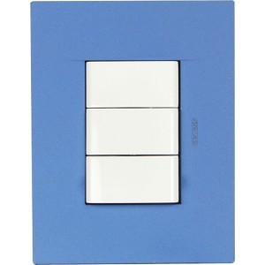 Chorus Geo Sea Blue 3 Lever 1P 16A
