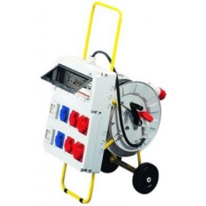 Q-DIN Mobile Dist Board 3-PH C/W 23.5M Reel IP55