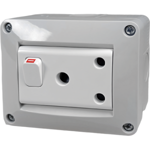 15A RSA Surface Switched Socket IP40