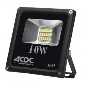 85-265VAC 10W Cool White LED Aluminium Flood Light IP65