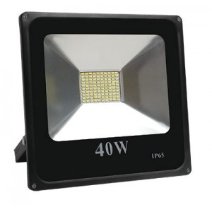 40W Cool White LED Aluminium Flood Light IP65 (85/265VAC)