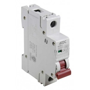 40AMP 1P 4.5KA D Curve DIN MCB
