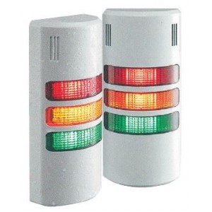 110VAC 3-Light Signal Tower (Red- Yellow- Green) with Buzzer