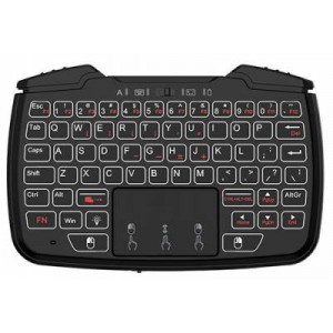 Zoweetek Rii RK707 Black 2in1 Wireless Keyboard &amp; Gamepad