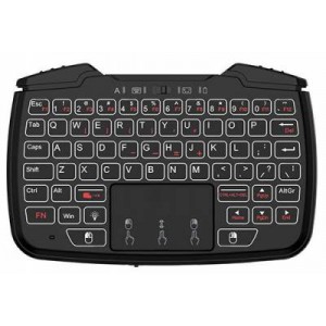 Zoweetek Rii RK707 Black 2in1 Wireless Keyboard &amp; Gamepad