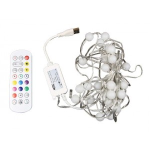 Smart WiFi RGB Globe Fairy Light Kit 5M with Controller and PSU IP65