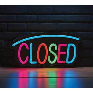Closed LED Neon Motif RGB 3XAA/USB