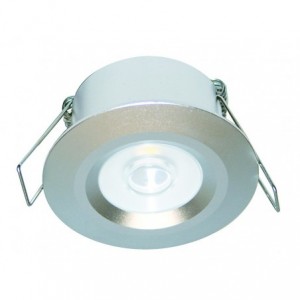 3W Hi-Power Cool White LED Downlight with LED Driver (230VAC)