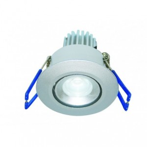 1W Hi-Power Cool White LED Downlight 230VAC with LED Driver