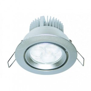 9W Hi-Power Cool White LED Downlight with LED Driver