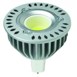 12VAC/DC Yellow LED Lamp 4W MR16 (GU5.3)