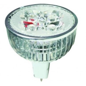 12VAC/DC 4W Warm White LED Spot Light GU5.3