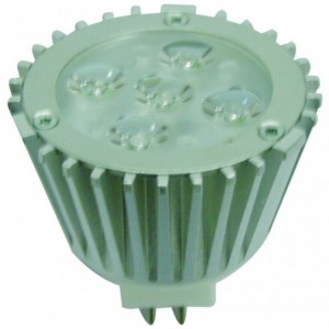 12VAC/DC 6W Warm White Low Profile LED Lamp GU5.3