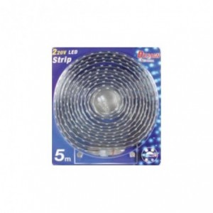 230VAC 4.8W/M 60LED/M LED Flex Rope Light Cool White IP67 5M