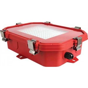 85-265VAC Emergency LED Bulkhead 100W 6000K