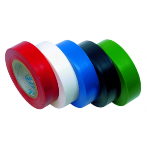 White Insulation Tape 19mm x 0.15mm - 20 Metре Roll