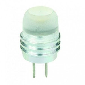 2W JC LED Lamp 12V Cool White G6.35 2-Pack