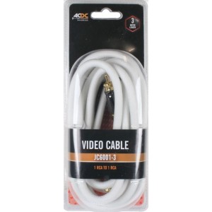 1 Rca To 1 Rca Component Cable 6MM 3.0M