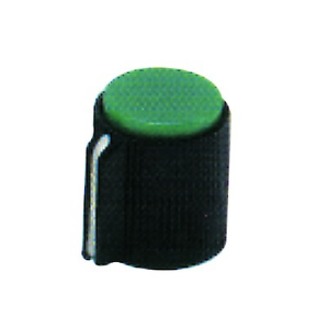 Green Knob for 6mm Shaft