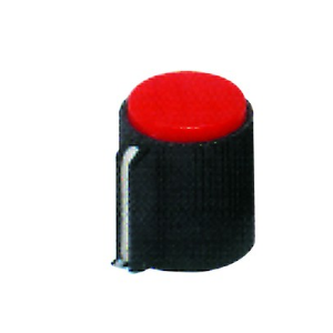 Red Knob for 6mm Shaft