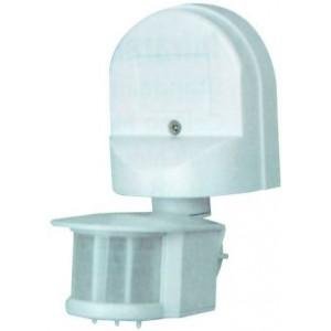 180 Degree Motion and Light Sensor 12VDC IP44