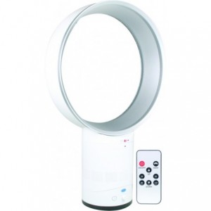 Bladeless Fan 230VAC 40W 450LT/min 294mm Round White/Silver