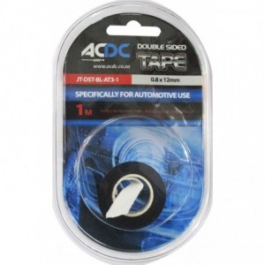 0.8mm x 12mm x 1m Double-Sided Tape Pre-Pack