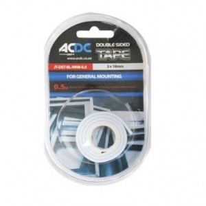 3mm x 18mm x 500mm Double-Sided Tape Pre-Packs