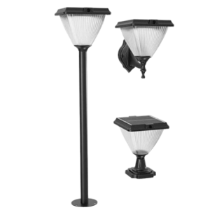 5W LED Solar Garden Light Head Cct Adj. 3.7V 4400MAH