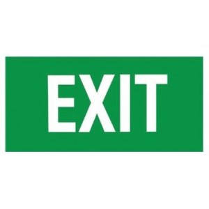 PC Legend "exit" For B315-18 Range