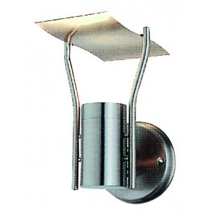 S/STEEL 230V GU10 50W WALL MOUNT 200(D)x225(H) 50W GU10 IP44