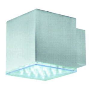 LED Stainless Steel 230V Up/Down Spotlight IP44 112x90H