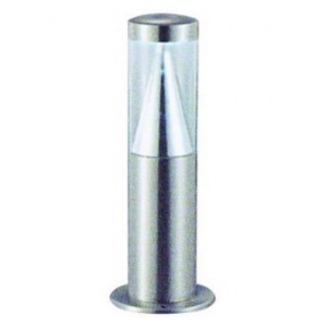 Cool White LED Stainless Steel 230V Wall Light 400x78mm IP44
