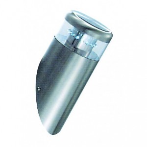 LED Stainless Steel 230V Light Fitting 235Hx101DIA IP44
