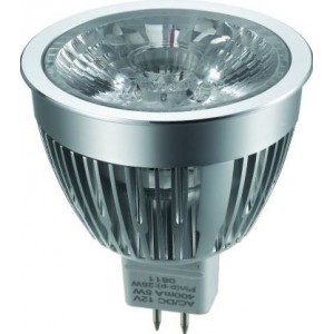 12VAC/DC 5W Warm White Low Glare LED Lamp GU5.3