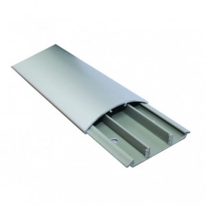 Aluminium Half Round Trunking 50x12mm - 2 Metre Length
